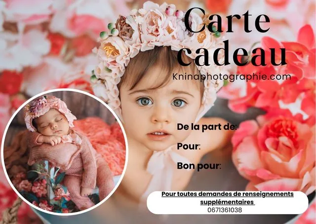 Carte cadeau K Nina Photographie