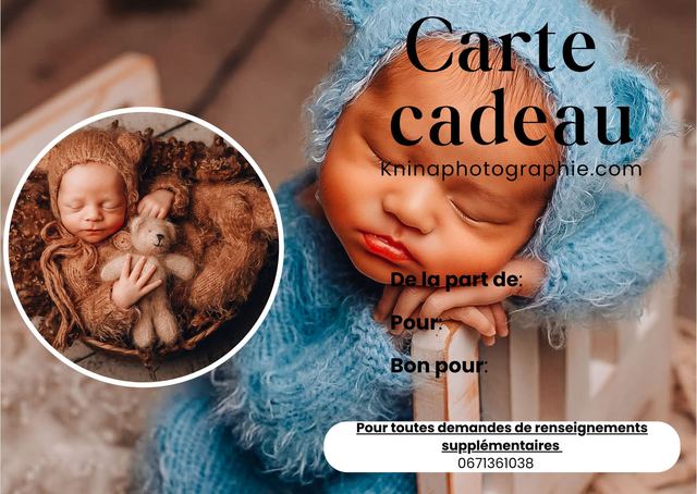 Carte cadeau K Nina Photographie