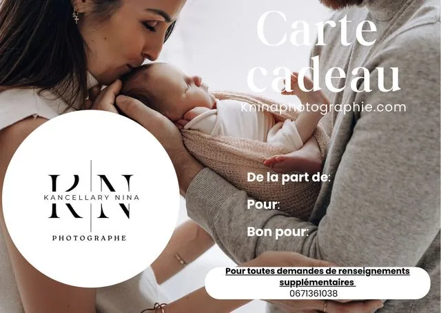 Carte cadeau K Nina Photographie